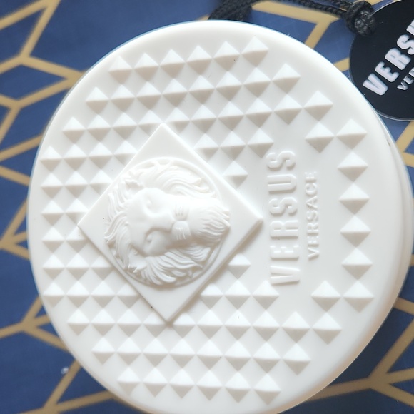 Versus Versace Handbags - Versus Versace Textured White Round Wristlet Case Only